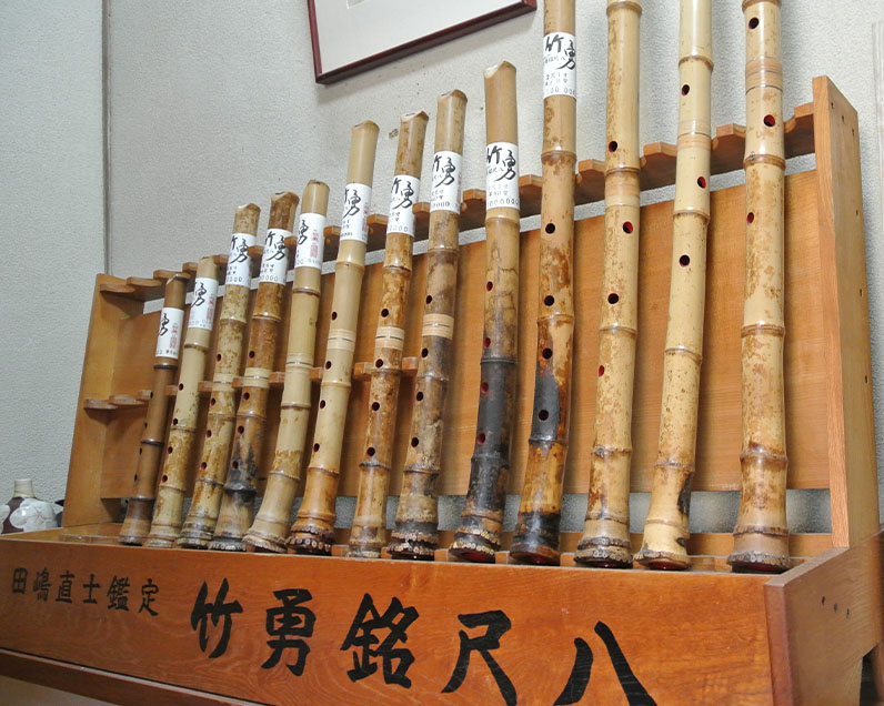 納得行くまで出来る試し吹き